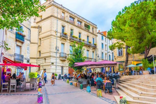 Appartement Montpellier Comedie Gare St Roch Exterior foto